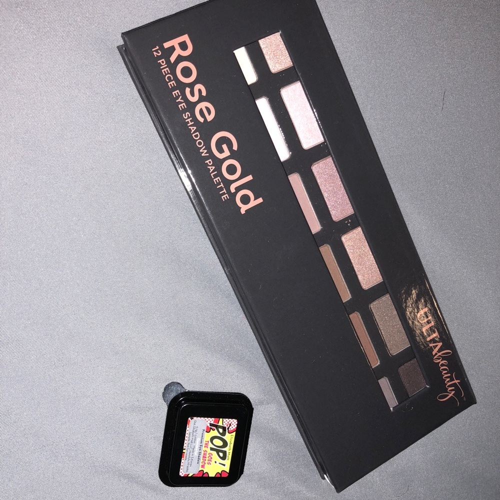 Ulta palette and Pop! single shadow